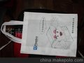 批发环保袋无纺布手提袋 热转印工艺无纺布袋白色袋子厂家生产