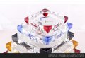 供应西安直方水晶烟缸、 八角水晶烟灰缸 西安水晶烟灰缸制作