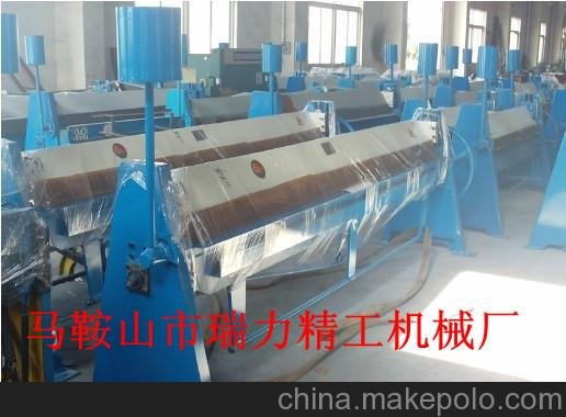 4米折彎?rùn)C(jī) 安徽瑞力/S1*4000/5000/6000手動(dòng)折邊機(jī)圖片