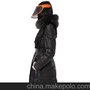 羽绒服厂直销羽品舍品牌2013冬新款白鸭绒貉毛修身长款加厚羽绒服