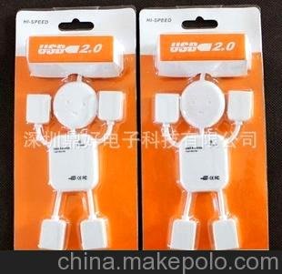 小人型4口2.0HUB 小人HUB圖片
