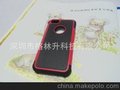 批发 2012年新品iphone5 三合一保护壳 TPU+PC+硅胶套 多重保护