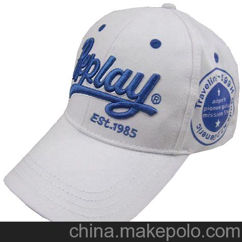 帽子廠供應情侶帽子 夏季男女款REPLAY棒球帽子 藍色 10件起批發