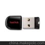 SanDisk 闪迪 酷豆 CZ33 8G U盘 最小迷你车载优盘 u盘8g正品行货