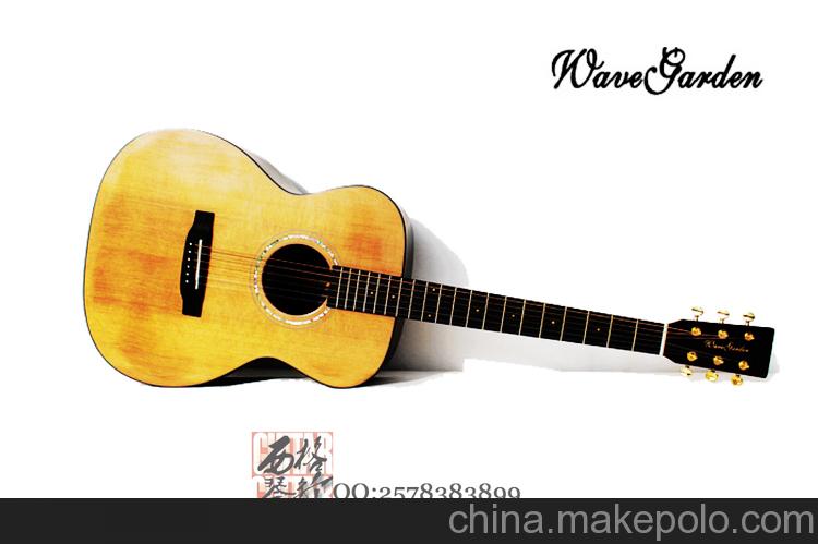供應(yīng)聲音花園 wavegardenWG310OM杭州西格琴行品牌原聲吉他