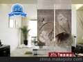 软隔断布艺画-- 细纱山水画之一