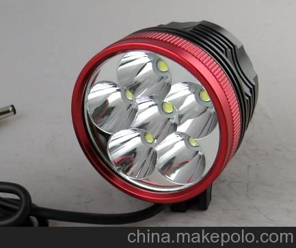 CREE 6T6自行車燈 6800LM超高亮自行車燈 6顆燈t6自行車燈