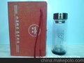 [厂家提供]双层水晶杯/yt824玻璃杯/广告礼品杯