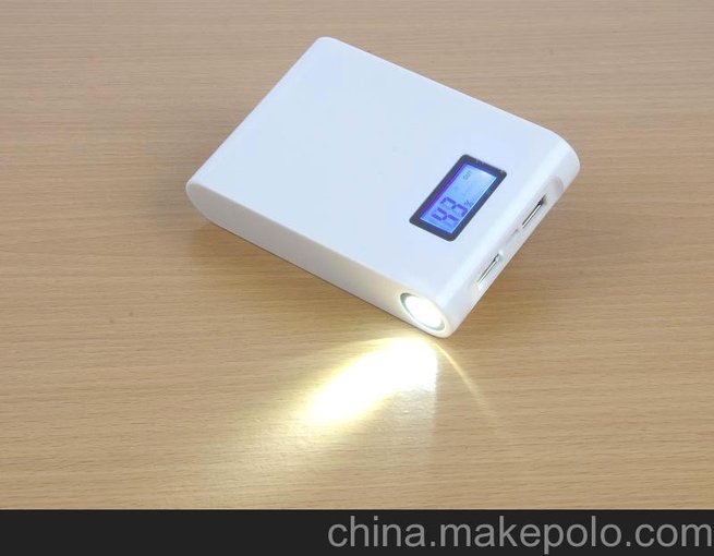 12000毫安移動(dòng)電源，金饅頭平板充電寶圖片