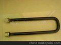  豪沃07专用U型骑马,螺栓27*93*460小弯