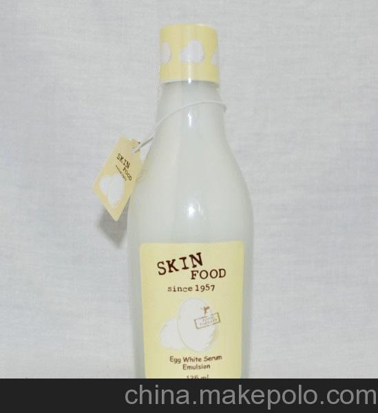 韓國SKINFOOD白雞蛋美白煥彩乳液 美白祛斑收縮毛孔