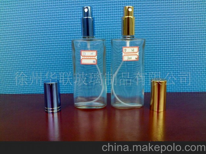 供應(yīng)50ML--100毫升扁形方形優(yōu)質(zhì)玻璃 香水瓶 散裝香水瓶圖片