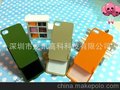 苹果iphone4/4S 特价优惠手机壳/套 厂家直销 PC绒毛漆 五件套