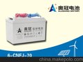 供应奥冠12V70AH70AH储能电池