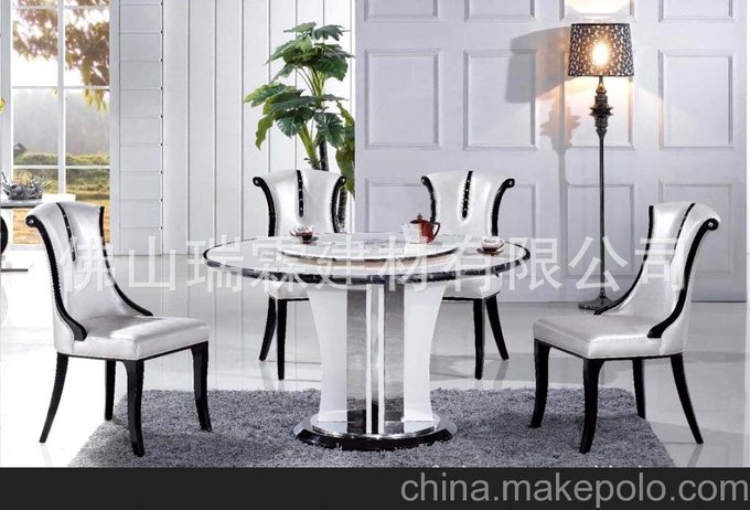 加工石材餐桌，石材家具，大理石家具（天然，人造，印花）圖片
