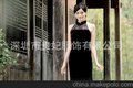 吊带旗袍丝绒旗袍厂商招商加盟