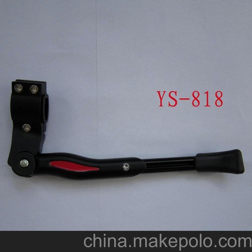 廠家直銷YS-818可調(diào)節(jié)自行車邊撐腳撐車踢支架 鋁合金圖片
