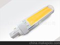 LED面光源COB横插灯8W 圆形带防尘PC罩