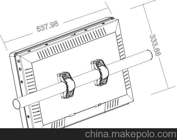 供應(yīng)22寸公交廣告機(jī)/液晶公交廣告機(jī)圖片