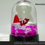 圣诞饰品四件组合套装，白色雪花绿色圣诞树，圣诞礼物