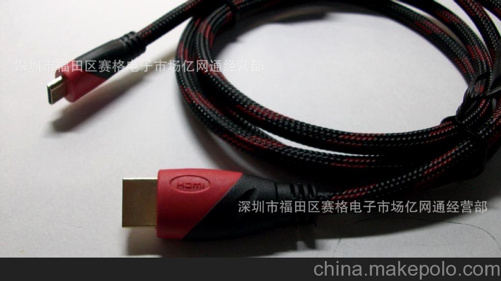 Mini HDMI 雙環帶網迷你Mini HDMI公轉公 type C 對Type A 1.5M