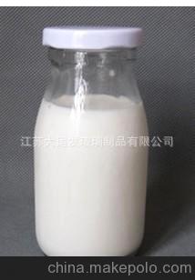 熱銷(xiāo)的裝250毫升-500毫升的鮮牛奶玻璃 200ML廣口玻璃牛奶瓶