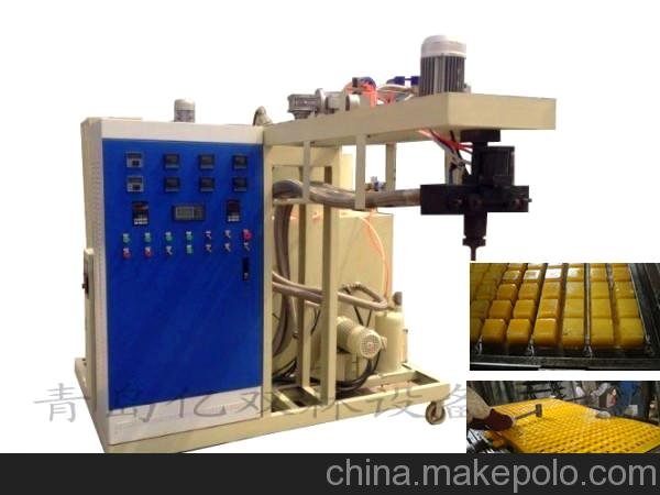 彈性體發(fā)泡機/低壓彈性體澆注機/彈性體澆注機/溫控系統(tǒng)穩(wěn)定可靠/混合裝置設計合理、混合頭輕巧耐用圖片