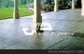 泰顺压花地坪材料/平阳压模地坪价格/苍山混凝土压模透水地坪