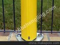 供应朗圣1各种桃形柱护栏网厂家