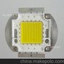 新款热销 70w大功率led集成 华新丽华35MIL 70w白光暖白 led灯珠