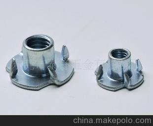 專業(yè)銷售公英制M4-M10鐵質(zhì)內(nèi)外牙螺母 內(nèi)外牙螺母圖片