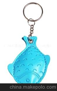 大量供應(yīng)迷你小魚掛件鑰匙扣 品牌贈品 LED塑料鑰匙扣圖片