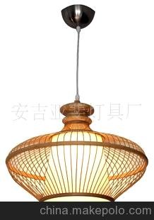 竹燈 竹編燈具 竹藝燈飾 節能燈--長(cháng)期大量供應圖片