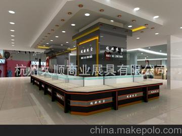 首饰柜台 杭州饰品展具展示柜 珠宝首饰旋转展示柜柜台 饰品货架