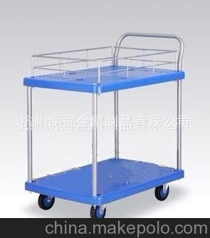 如潮 手推車(chē)廠(chǎng)家 物流手推車(chē) 超市購物車(chē) 200KG平板手推車(chē)圖片