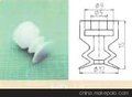 供应机械手治具用吸盘、吸盘座。