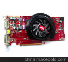 200元特賣(mài)！ATI HD 3870 512M 全新 雙DVI-I 顯卡圖片