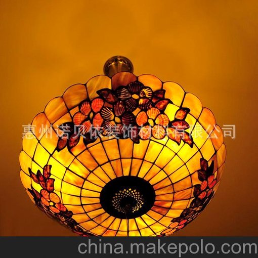 供應貝殼燈飾/蜻蜓燈/蒂凡尼燈飾圖片