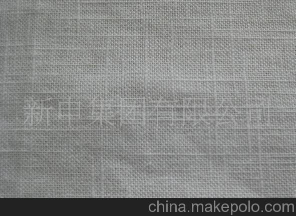 供應(yīng)101亞麻布 純雨露麻 面料圖片