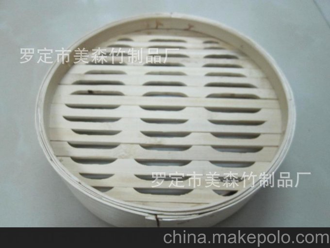 廠家供應(yīng)廚房用品竹蒸籠直徑26CM 蒸籠 竹蒸籠圖片