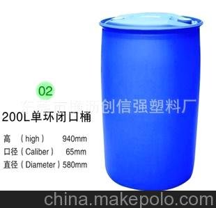 廠家供應(yīng) 東莞創(chuàng)信強(qiáng)塑料 優(yōu)質(zhì)塑料化工桶，塑膠化工桶 大白桶圖片