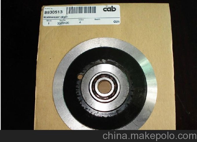 供應(yīng)德國(guó)CAB2M分板機(jī)上圓刀片圖片