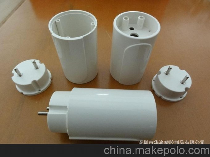 大量出售T8兩端電源燈頭，T8加長燈頭，PC加長燈頭，內(nèi)置電源燈頭圖片