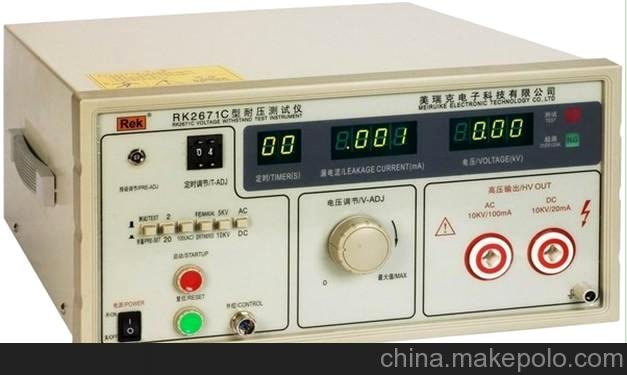 RK2671C美瑞克耐壓測試儀RK-2671C圖片