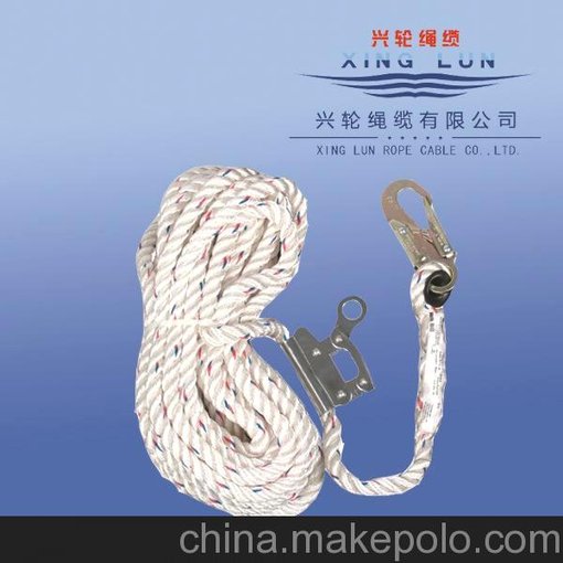 廠家專業(yè)生產(chǎn)尼龍三股繩 錦綸三股纜繩 三股尼龍繩圖片