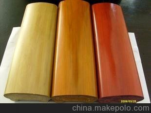環(huán)保綠色合成木材，新產(chǎn)品，新選擇。圖片