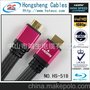 HDMI 高清线 专业生产厂家 HDMI CABLE 1.4版 圆线扁线 连接线