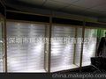 深圳市光明槽板展柜，挂件展示柜，展柜