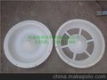 双胞胎圆形料槽模具