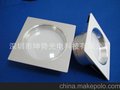 led照明灯具 嵌入式方形筒灯5寸 18W 高亮度贴片SMD厂家直销